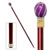 Design Toscano The Imperial Collection: Violet Viper Enameled Walking Stick FH223